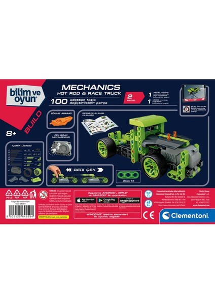 75076TR Mekanik Laboratuvarı - Hot Road ve Race Truck +8 Yaş indirimleri