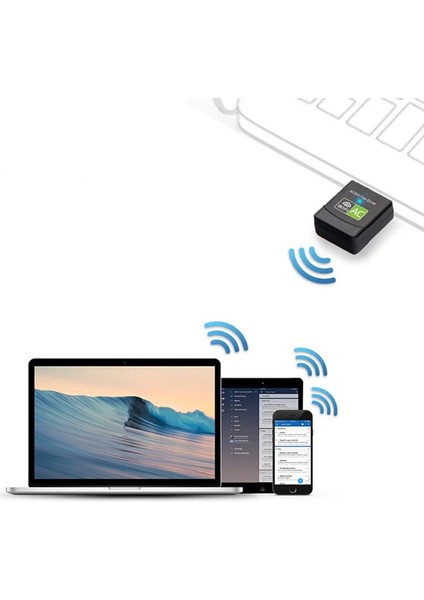 Ally Çift Bant 600 Mbps 2.4 Ghz +5 Ghz USB Kablosuz Wifi ADAPTÖR-(1903) fiyatları