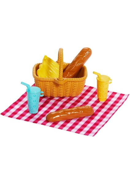 JBF43 Barbie Malibu ve Chelsea ve Aksesuarları