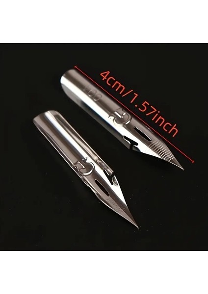 G Nib Metal Divit Uç, Kaligrafi Yazı, Çizim Ucu, Manga, Karikatür ve Tarama Uç-1 Adet fiyatları