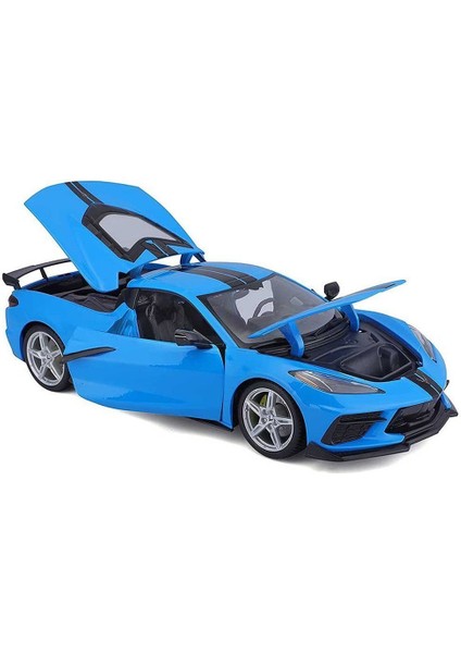 Maıs 31455 Maisto 1/18 2020 Model Chevrolet Corvette Stingray Coupe Model Araba modelleri