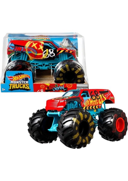 FYJ83 Hot Wheels Monster Trucks 1:24 Arabalar