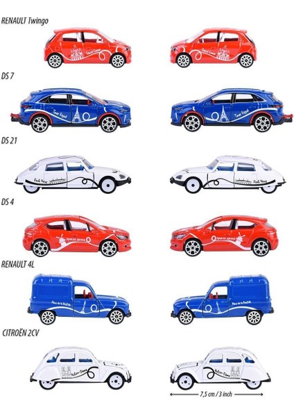 212055011 Majorette French Touch Premium Arabalar modelleri