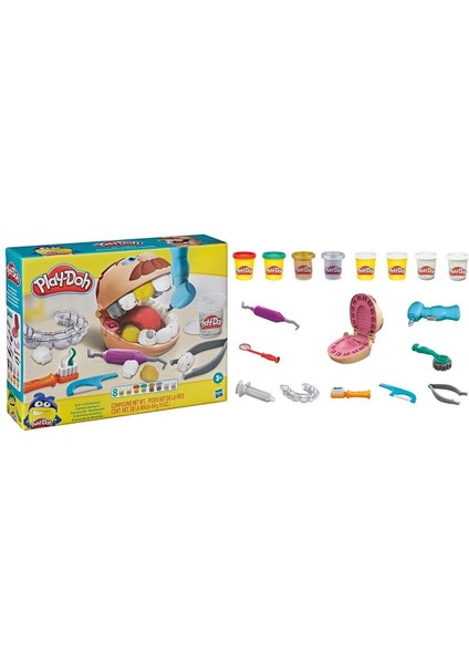 F1259 Play-Doh Dişçi Seti +3 Yaş modelleri