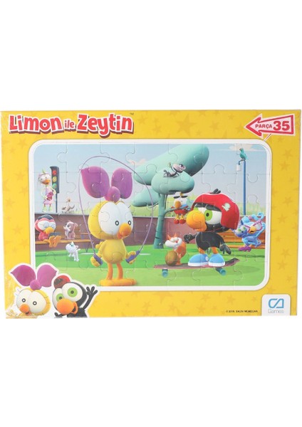 CAFRM-5082-5083 Limon ile Zeytin Frame Puzzle 35 Parça fiyatları