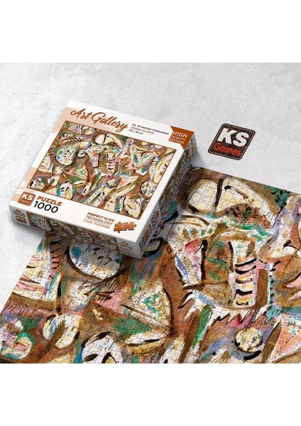 20663 No.10 Abstract Composition 1000 Parça Puzzle fiyatları