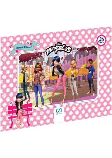 Ca 5020-5022 Miraculous Frame Puzzle 35 Parça-Ca Games
