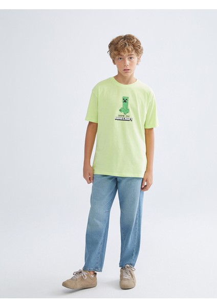 Yeni Sezon Minecraft Baskılı Erkek Çocuk Tişört fiyatları