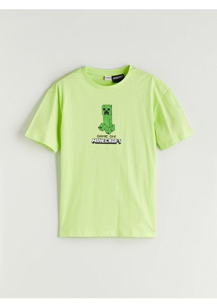Yeni Sezon Minecraft Baskılı Erkek Çocuk Tişört modelleri