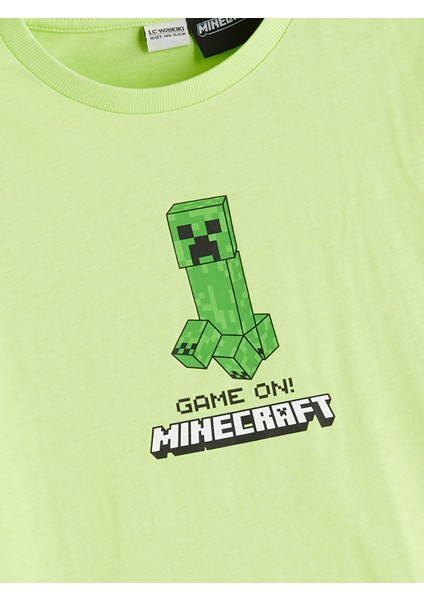 Yeni Sezon Minecraft Baskılı Erkek Çocuk Tişört fırsatları