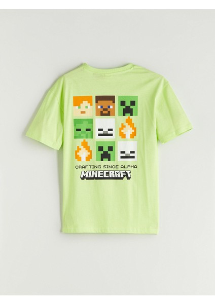 Yeni Sezon Minecraft Baskılı Erkek Çocuk Tişört indirimleri