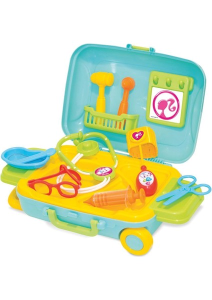 03480 Barbıe Doktor Set Bavulum(Ürün Oyuncaktır)
