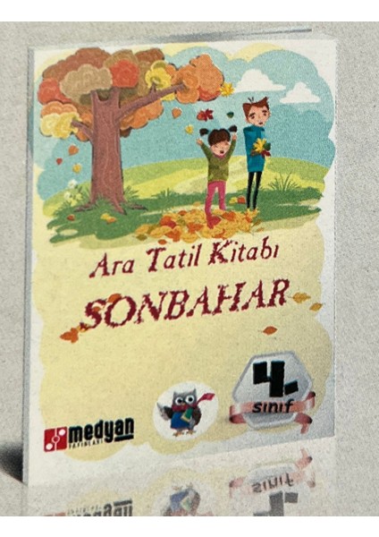 4. Sınıf Sonbahar Ara Tatil Kitabı