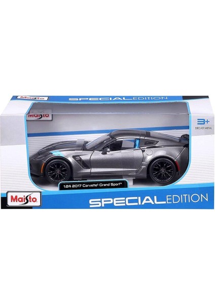 MAY31516 2017 Corvette Grand Sport Model Araba 1:24 -Necotoys