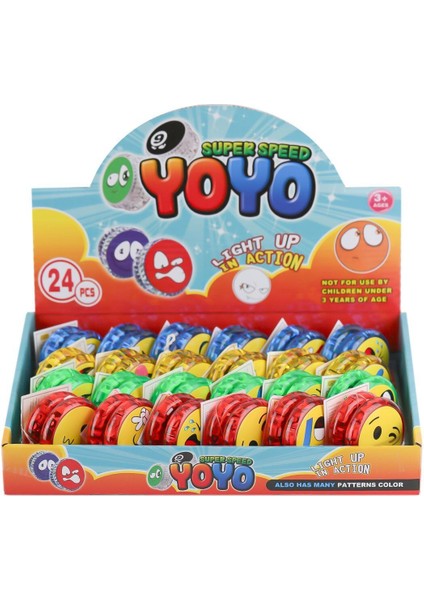 KZL-2025-2 Işıklı Emojili Yoyo -Kızılkaya Oyuncak fırsatları