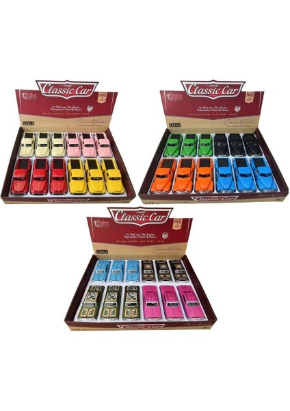 WK-615-15B-16B-17B Cb 1 32 Renkli Araba ve Kamyonet