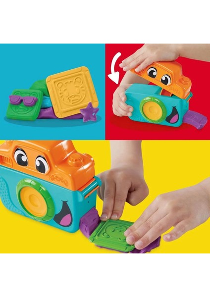 G0502 Play-Doh Eğlenceli Fotoğrafçi Başlangıç Seti+3 Yaş