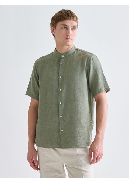 Yeni Sezon Regular Fit Kısa Kollu Erkek Gömlek fiyatları