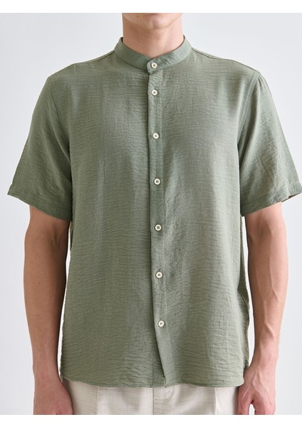 Yeni Sezon Regular Fit Kısa Kollu Erkek Gömlek indirimleri