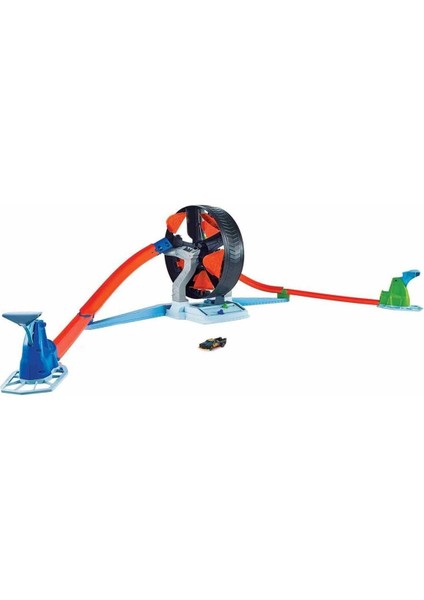 GJM77 Hot Wheels, Dönen Tekerlek Macerası Yarış Seti / 4-8 Yaş modelleri