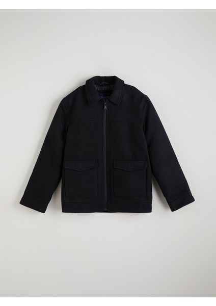 Yeni Sezon Erkek Çocuk Kaşe Mont