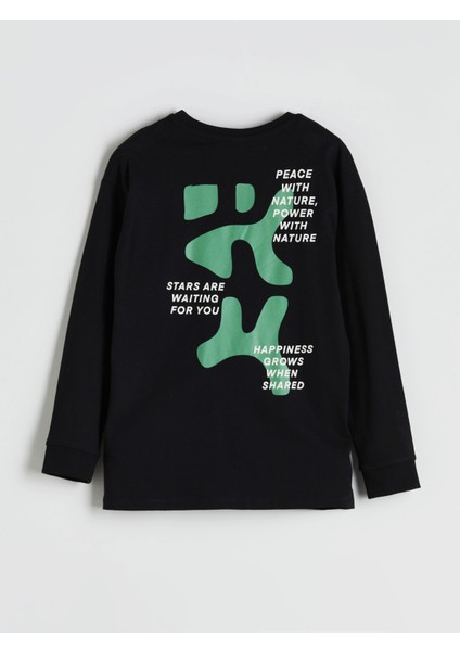 Yeni Sezon Bisiklet Yaka Baskılı Erkek Çocuk Pijama Üst fiyatları