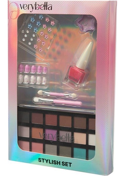 VRB82000 Very Bella - Stylish Set (Far Paketi+Oje+Takma Tırnak+Sticker)