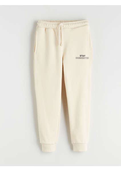 Yeni Sezon Beli Lastikli Erkek Çocuk Jogger Eşofman Altı