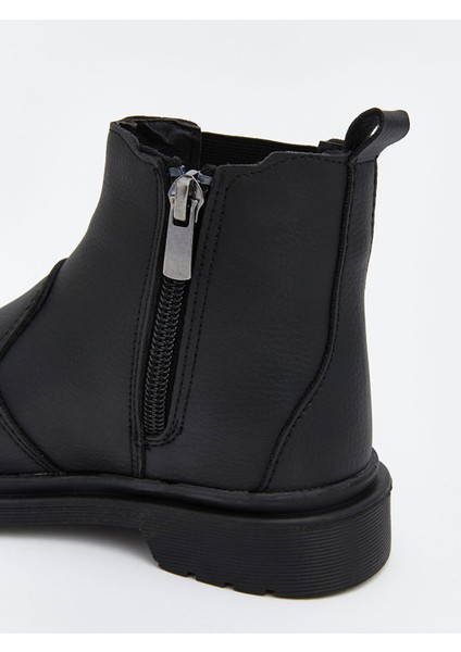 Yeni Sezon Deri Görünümlü Erkek Çocuk Bot indirimleri