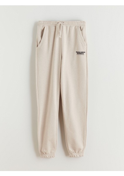 Yeni Sezon Beli Lastikli Erkek Çocuk Jogger Eşofman Altı