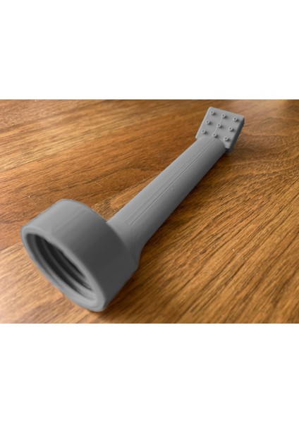 Taşınabilir Tuvalet Duşu Taharet Musluğu Portatif Bidet 1 Litre Ve Üzeri Pet Şişeler İçin (Gri)