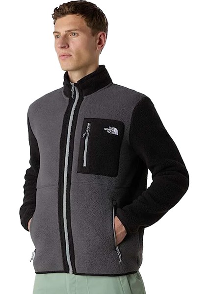Yumiori Full-Zip Erkek Gri Outdoor Polar NF0A883RWVO1