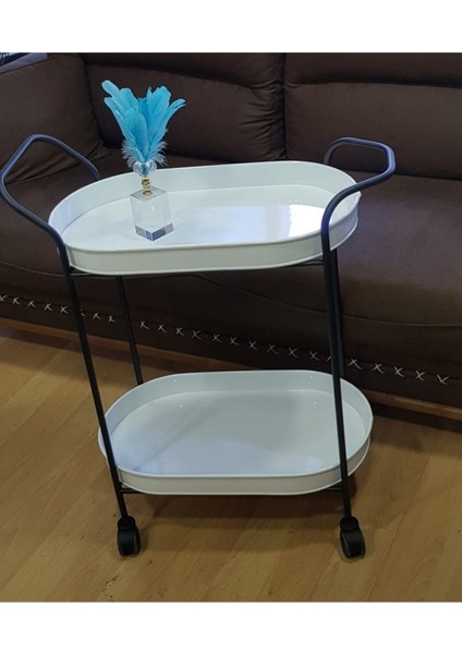 Pratik ve Şık Servis Arabası, Kullanışlı ve Modern Tasarım. fiyatları
