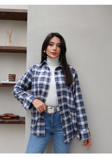 Oversize Ekose Gömlek fırsatları