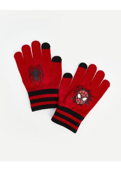 Yeni Sezon Spider-Man Baskılı Erkek Çocuk Eldiven