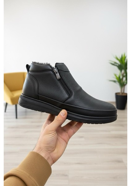 Foal Çift Fermuarlı Soğuk Geçirmez Içi Kürklü Erkek Postal fiyatları