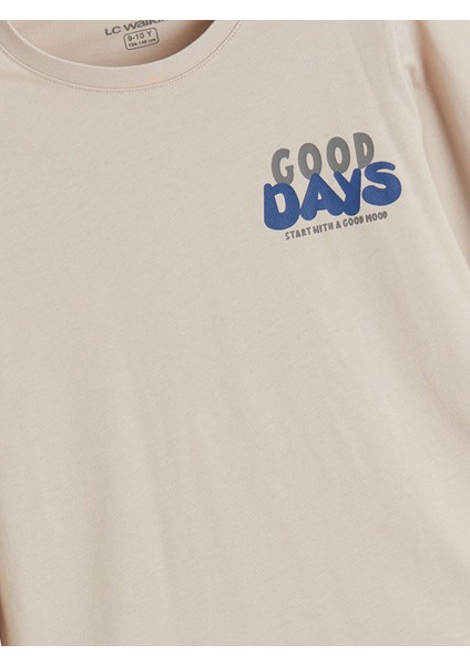 Yeni Sezon Bisiklet Yaka Erkek Çocuk Pijama Takımı modelleri