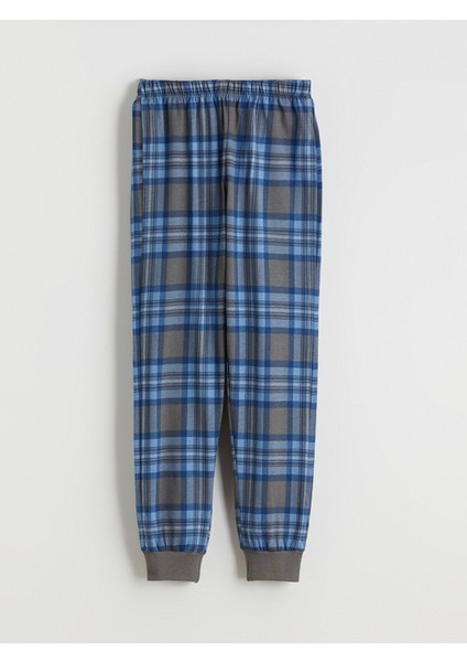 Yeni Sezon Bisiklet Yaka Erkek Çocuk Pijama Takımı indirimleri