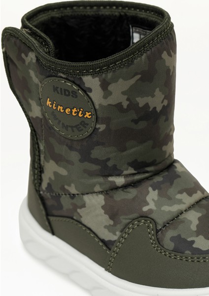 Keeny B 5pr Haki Erkek Çocuk Kar Botu