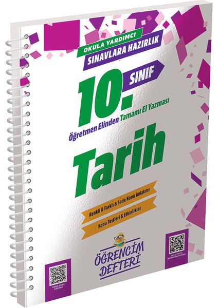 3113 10.sınıf Tarih Öğrencim Defteri