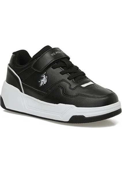 U.s.polo Assn. Milow Cocuk Ayakkabi - Siyah Beyaz