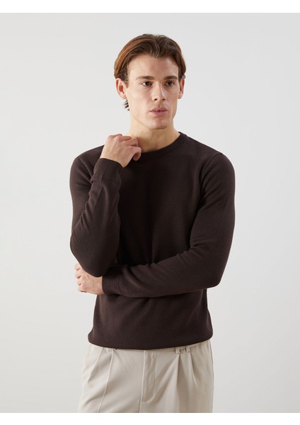 Yeni Sezon Bisiklet Yaka Erkek Triko Kazak