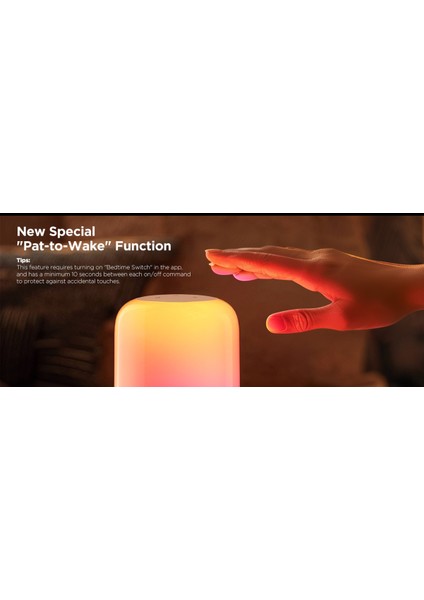 Renkli Masa Lambası 2 Rgbıcww, Akıllı Asistan Desteği, Yarı Şeffaf, Şık Tasarım modelleri