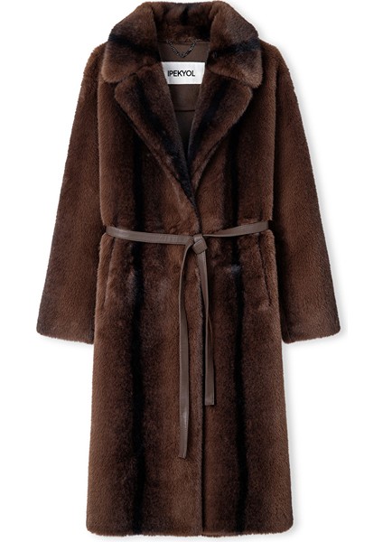 Kuşaklı Suni Kürk IW6250008044074 indirimleri