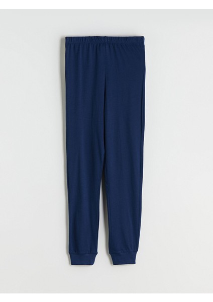 Yeni Sezon Beli Lastikli Erkek Çocuk Pijama Alt 2'li indirimleri