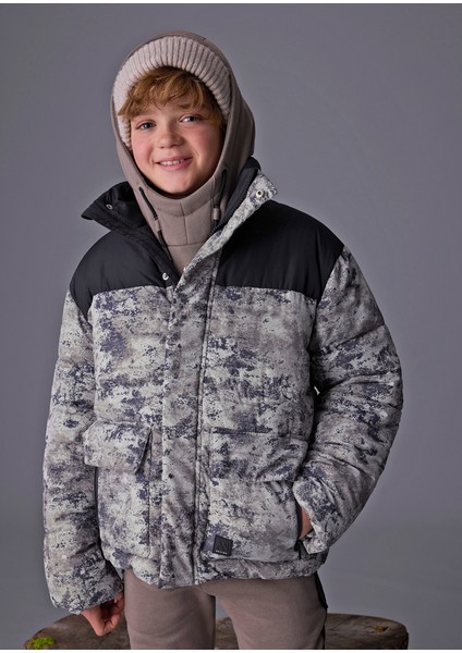 7414-30 Erkek Çocuk Siyah Mont fiyatları