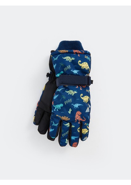 Yeni Sezon Baskılı Erkek Çocuk Kar Eldiveni fiyatları