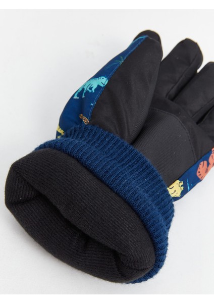 Yeni Sezon Baskılı Erkek Çocuk Kar Eldiveni fırsatları