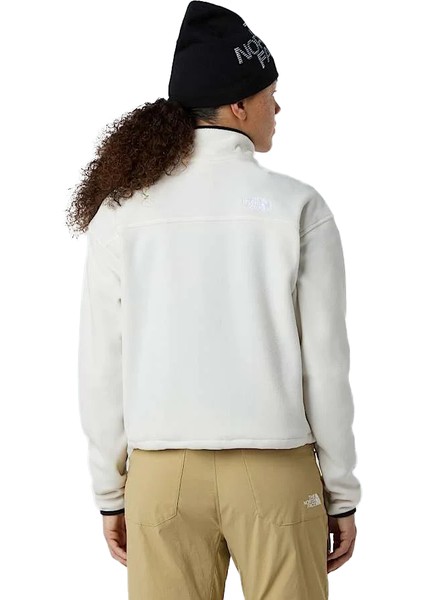 Glacier Fleece 1/2 Zip Short Kadın Beyaz Outdoor Polar NF0A8D2CQLI1 fiyatları