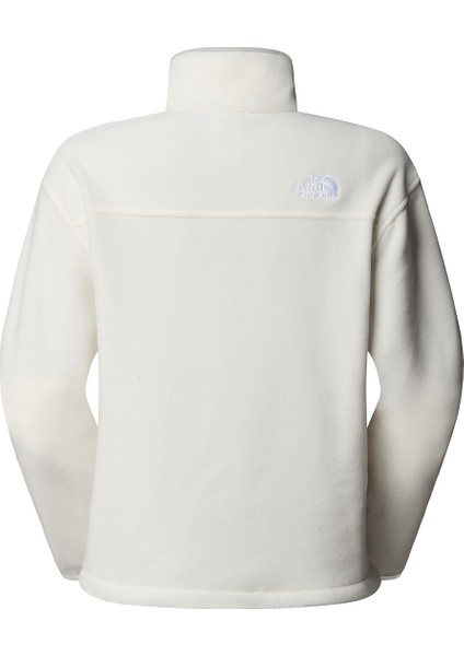 Glacier Fleece 1/2 Zip Short Kadın Beyaz Outdoor Polar NF0A8D2CQLI1